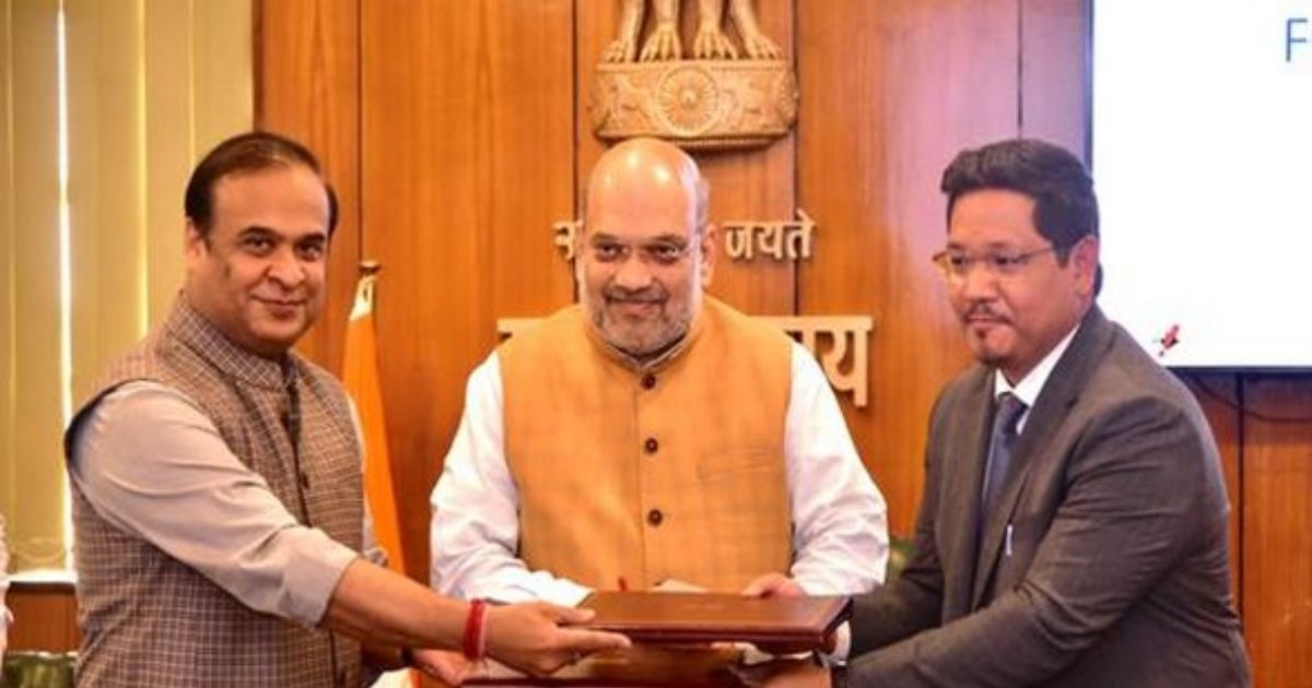 Assam, Meghalaya sign border pact, 'historic day' towards realising PM Modi's resolve of dispute-free northeast